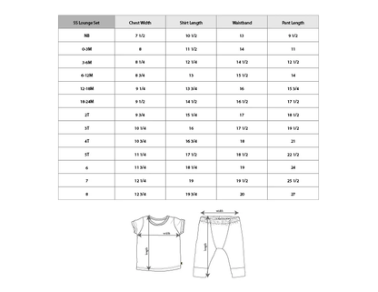 Dinosaur - S/S Lounge Set
