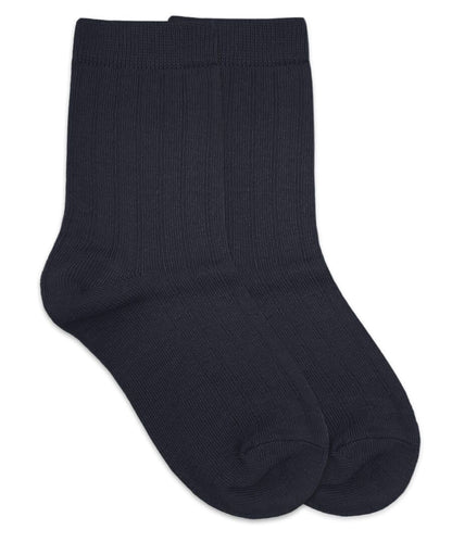 Cotton Rib Crew Sock - 1158