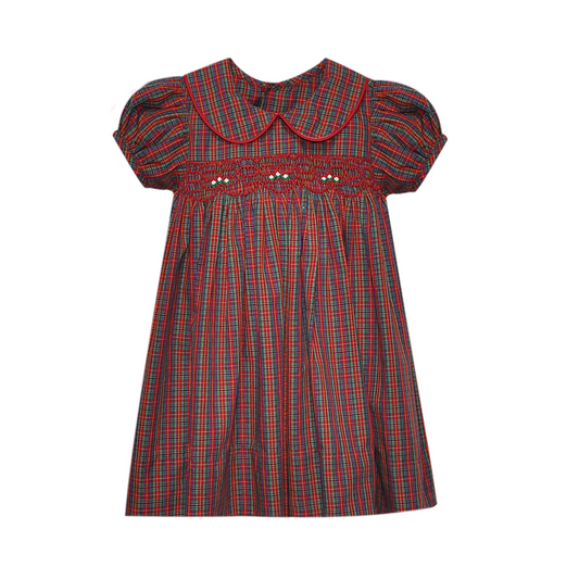 Juliette Dress - Red Plaid