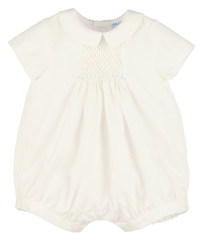 Honeycomb Smock Bubble - Blue
