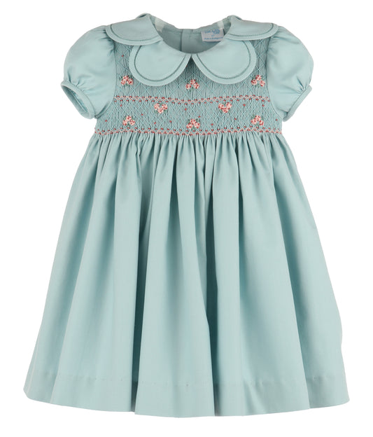 Hydrangeas Smock Petal Dress