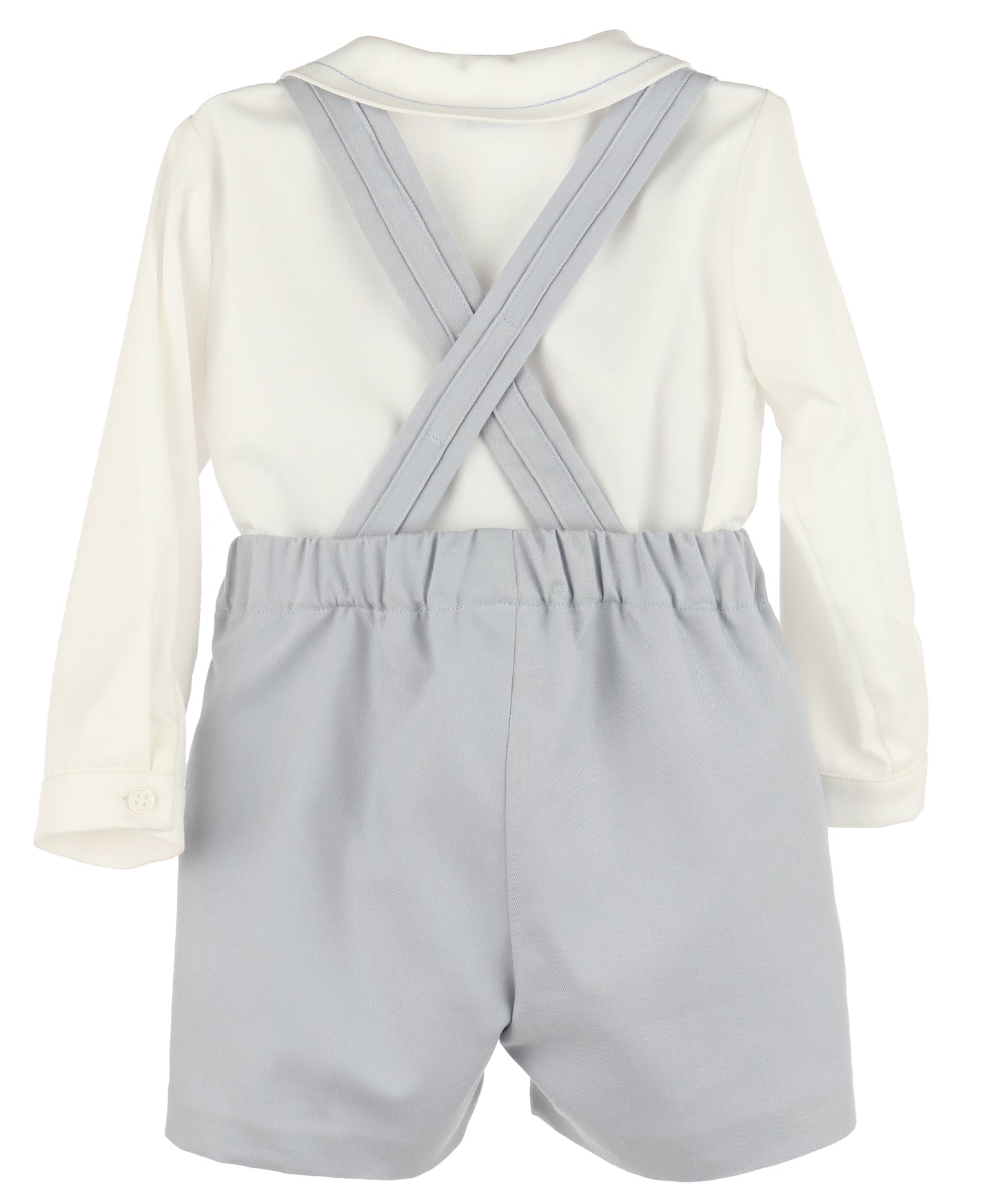 Suspenders Boy Set - Blue
