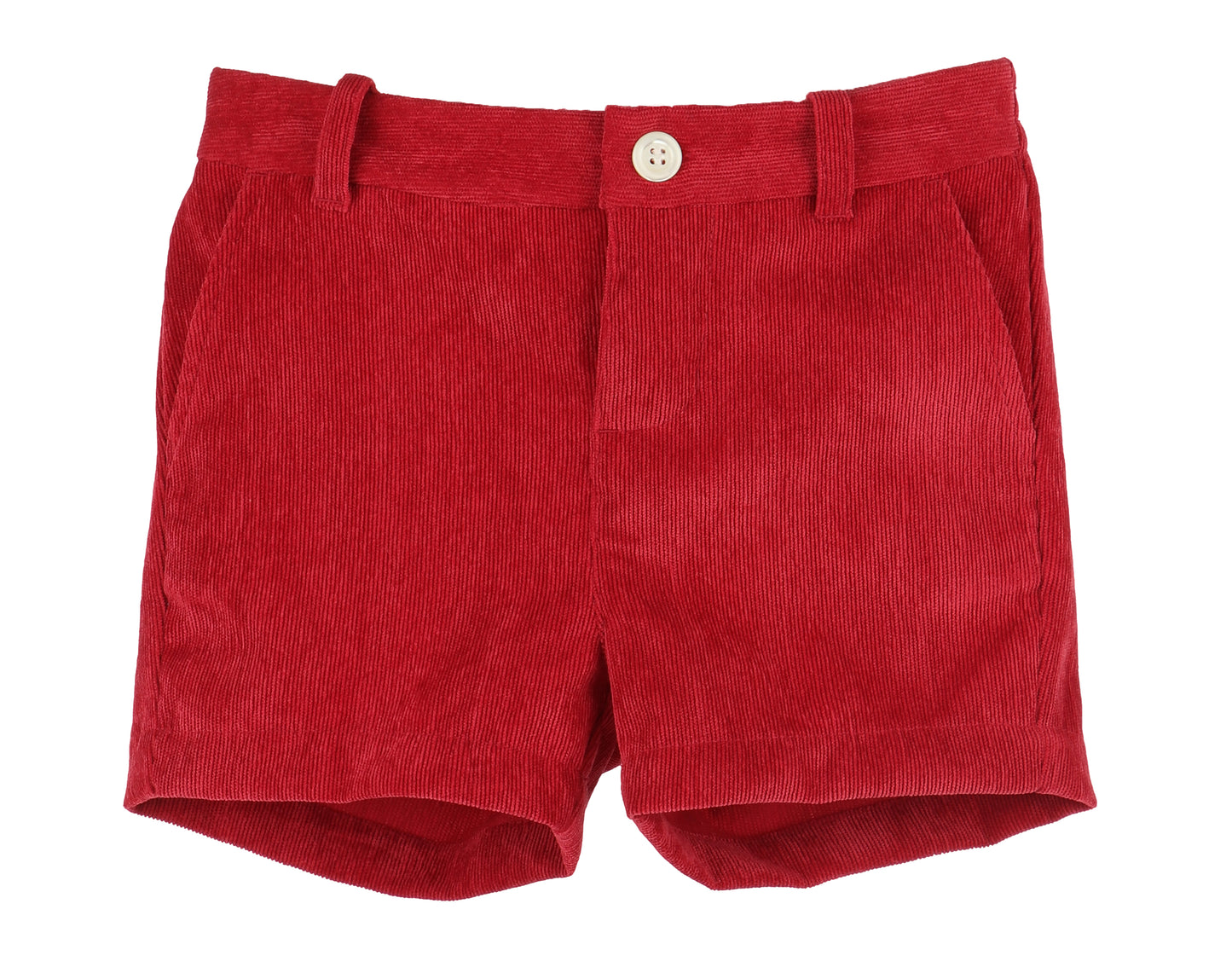 Cord Shorts - Red