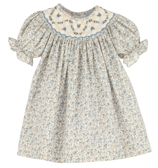 Mulberry Floral Bishop - Blue