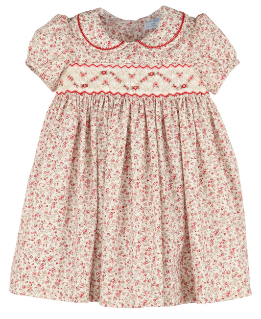 Mulberry Smock Dress - Red
