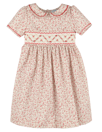 Mulberry Floral Dress - Red