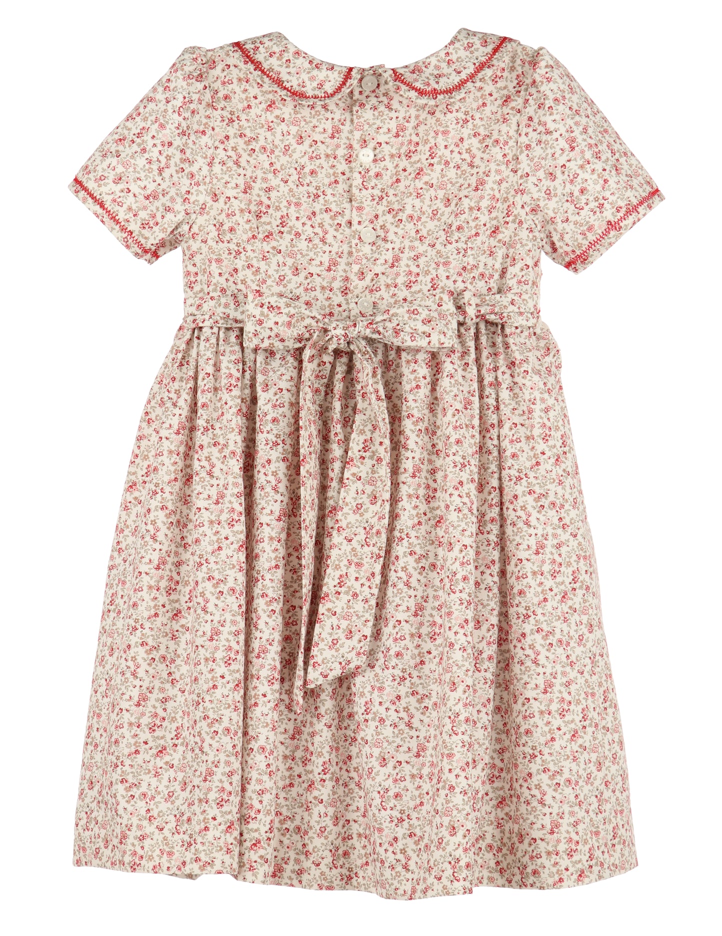 Mulberry Floral Dress - Red