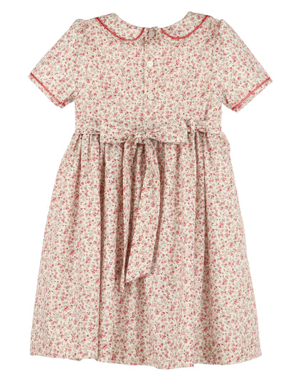 Mulberry Floral Dress - Red