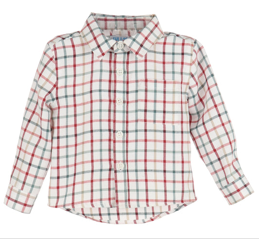 Tattersal Boy Shirt - Green