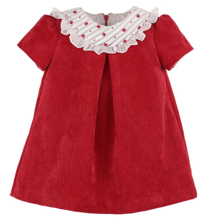 Randalls Bib Dress - Red