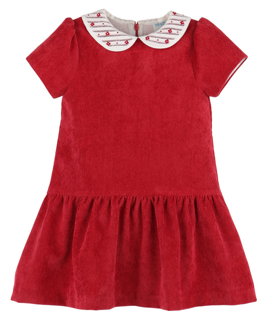 Randalls Dropwaist Dress - Red