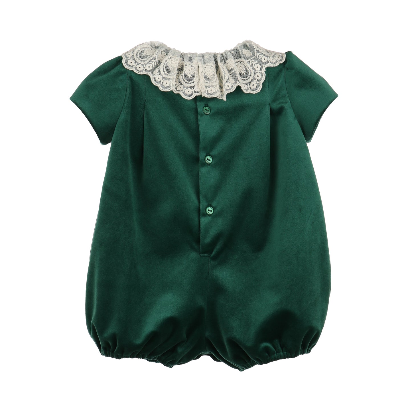 Deluxe Velvet Girl Bubble - Green