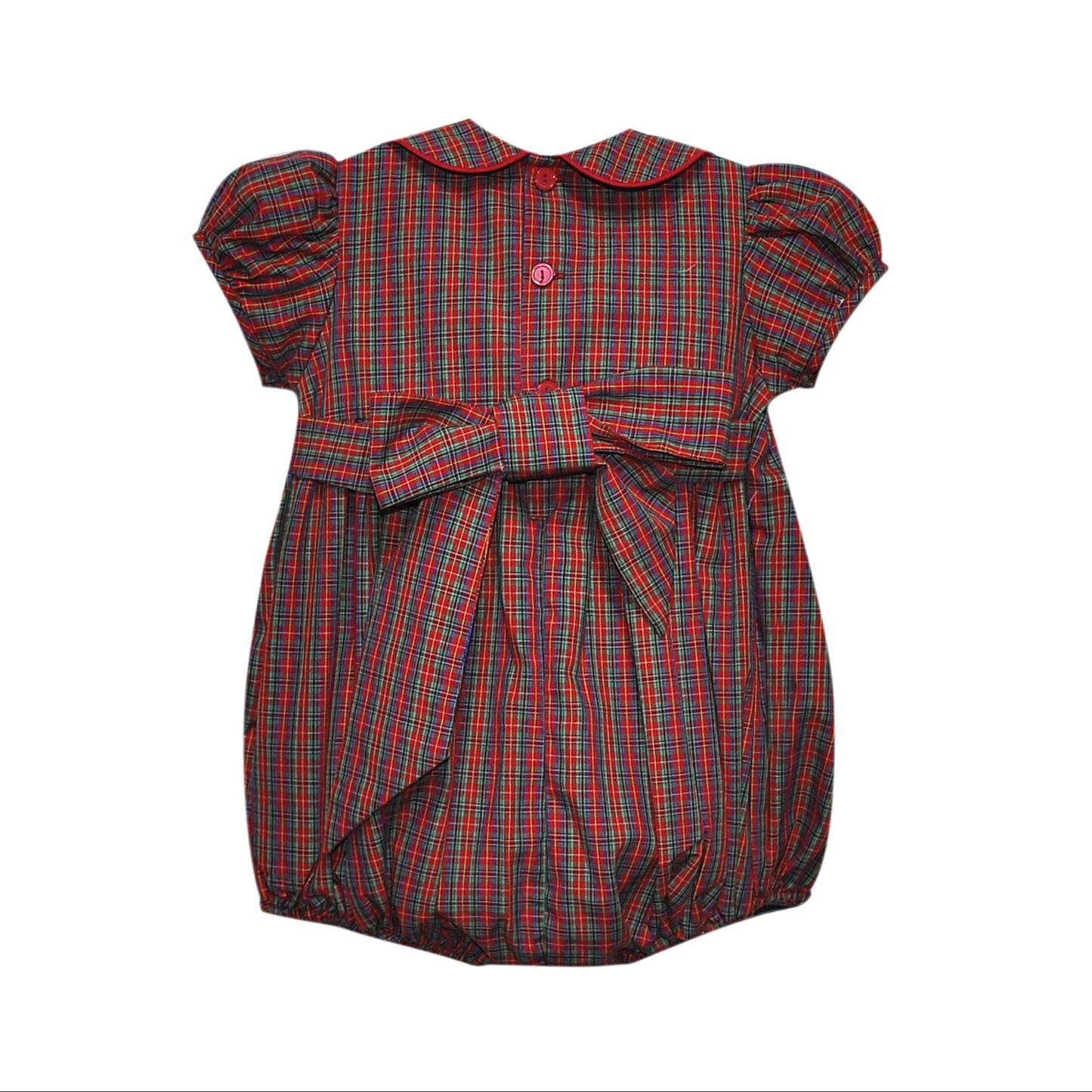 Juliette Bubble - Red Plaid