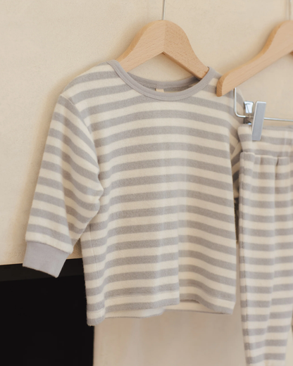 Cozy Set - Blue Stripe