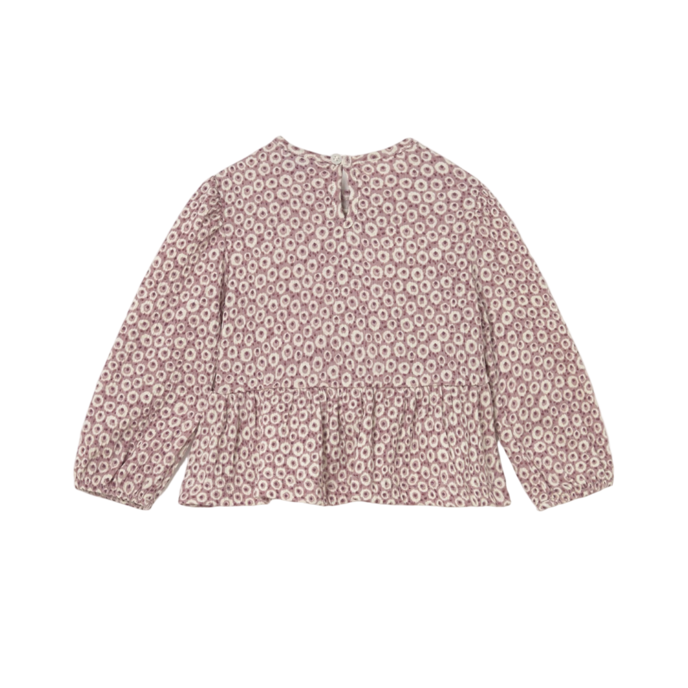 Flowers Print Blouse - Crystal