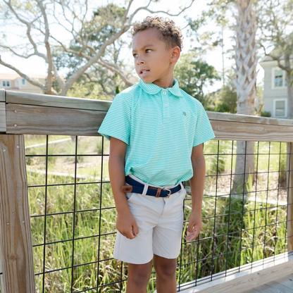 Buddy Braided Belt - Navy