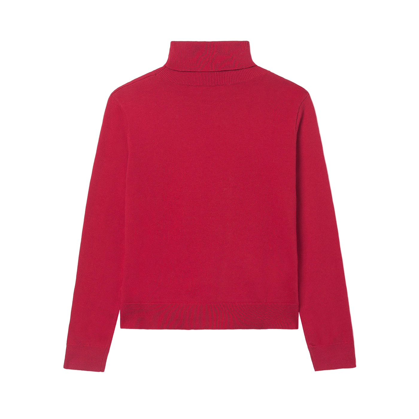 Turtleneck Sweater - Red