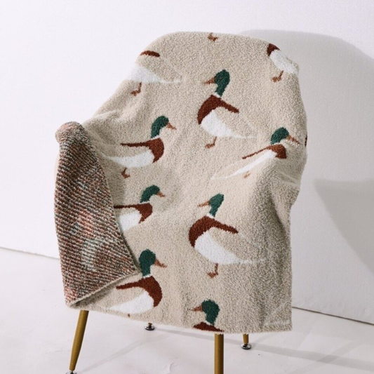 Mallard Chenille Blanket