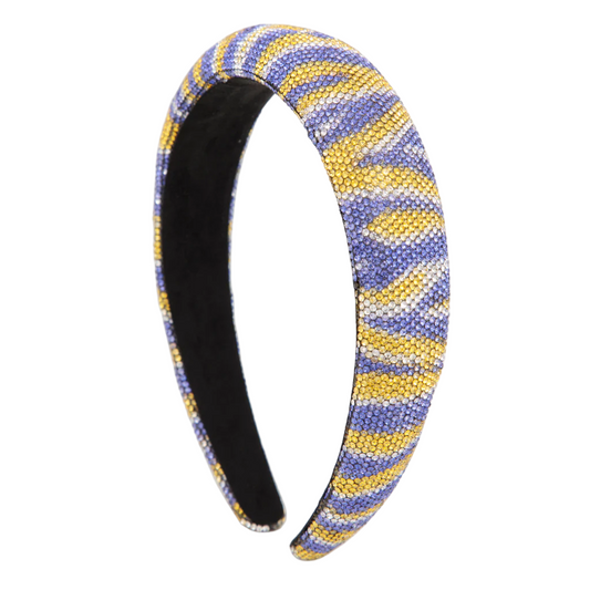 Rhinestone Headband - Tiger