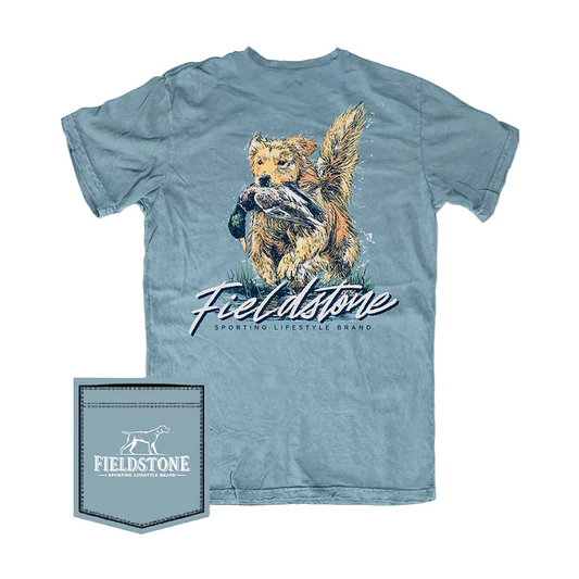 Retriever Run Tee - Saltwater