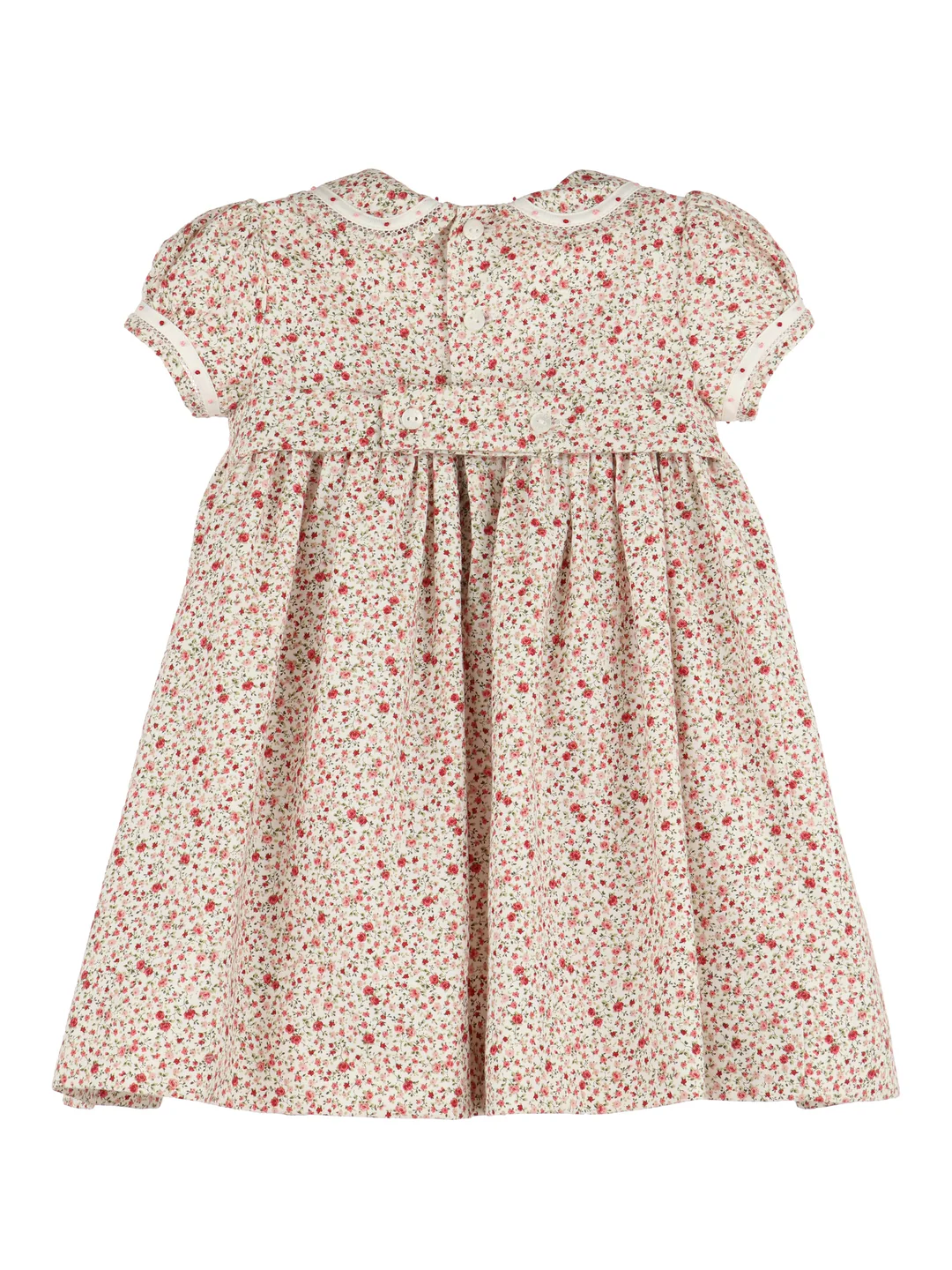 Berry Garland Smock Dress