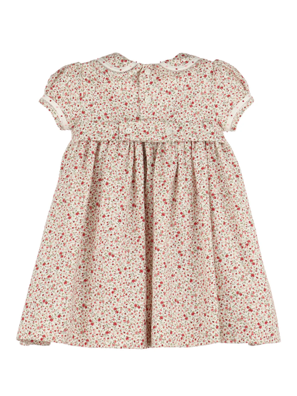 Berry Garland Smock Dress