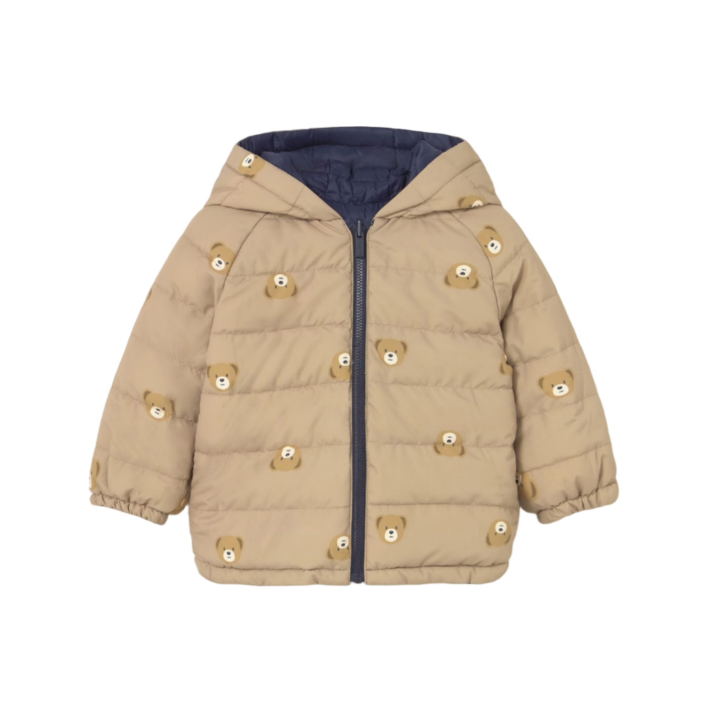 Reversible Soft Coat - Blue