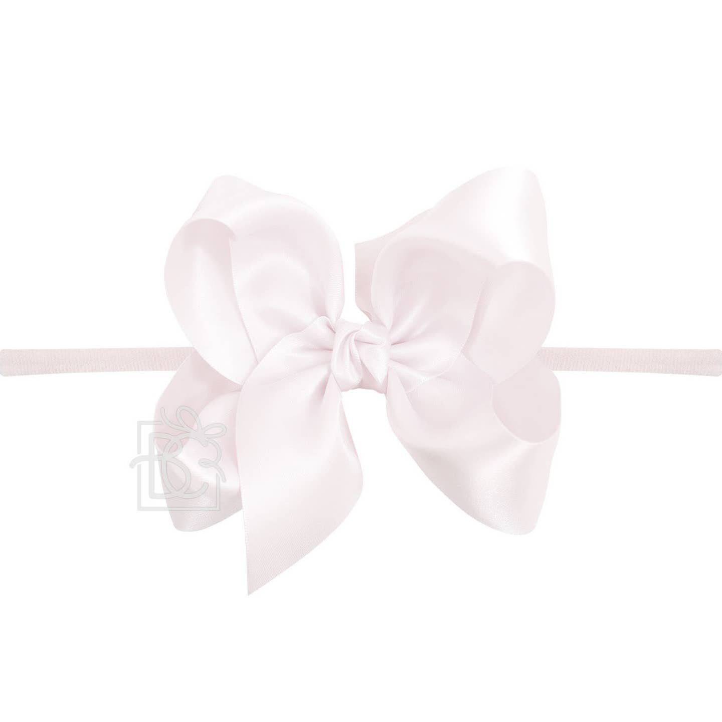 Satin Bow Headband - 5.5" XL