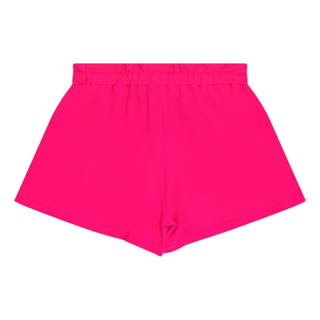 F. Terry Paperbag Shorts - Cerise
