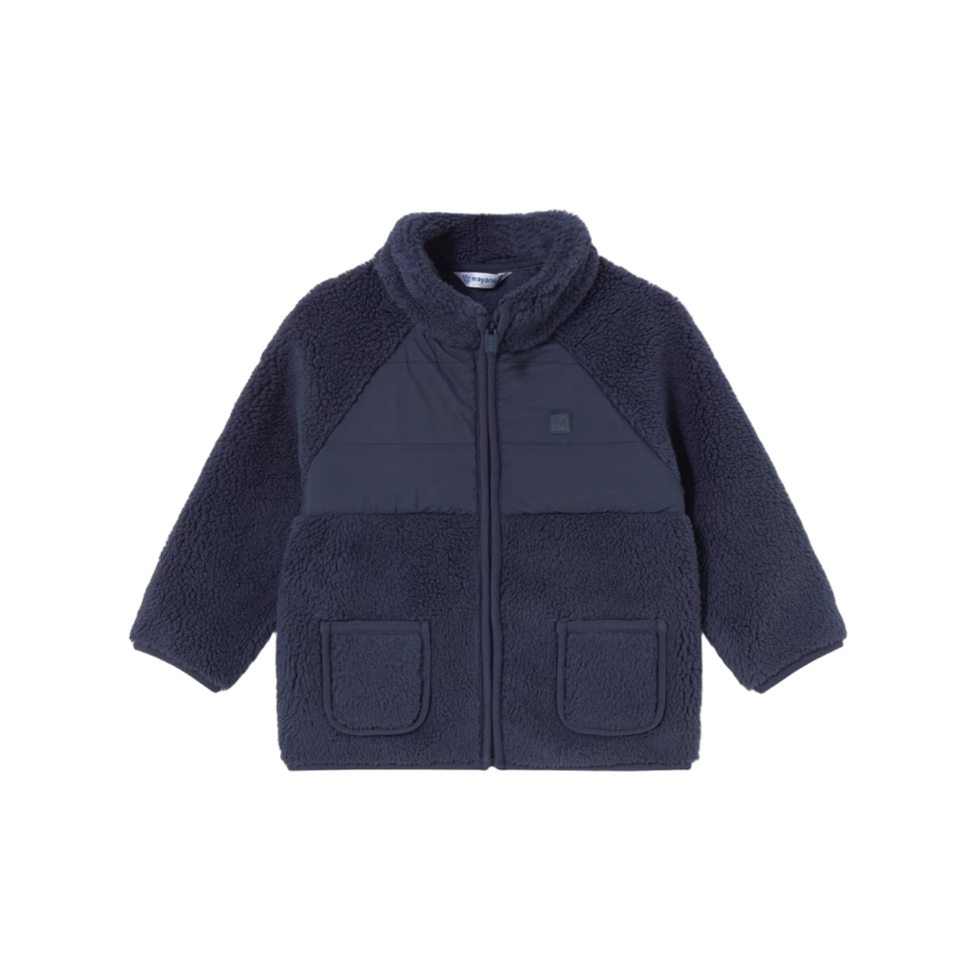 Sherpa Zip Jacket - Blue