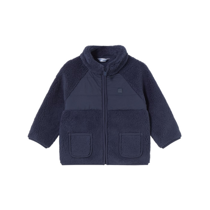 Sherpa Zip Jacket - Blue