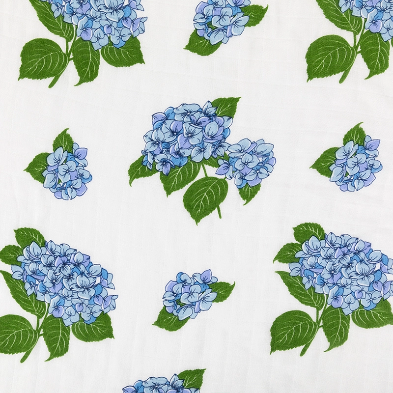 Hydrangeas Swaddle Blanket
