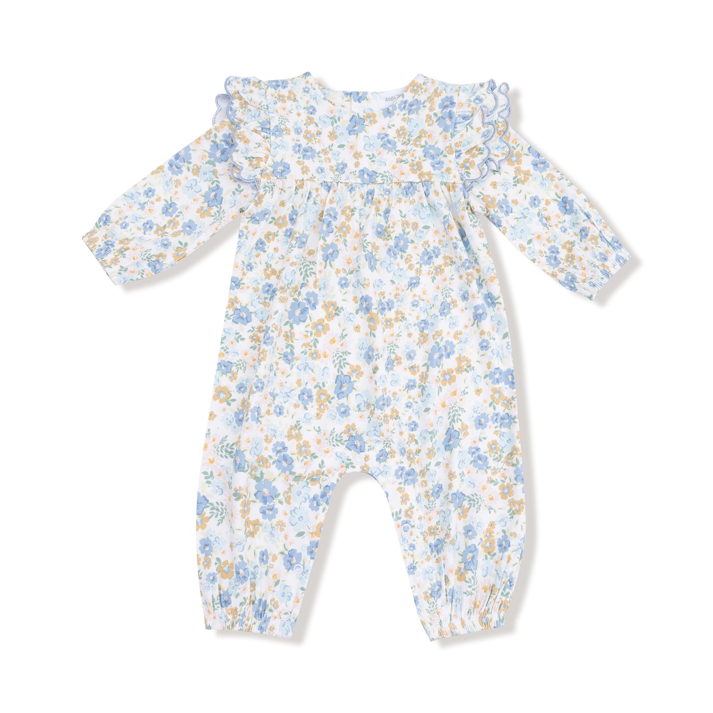 Sweet Rose Calico - L/S Romper