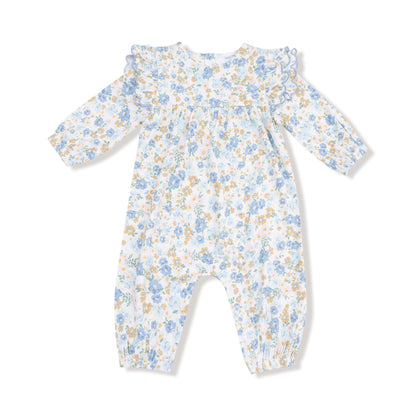 Sweet Rose Calico - L/S Romper