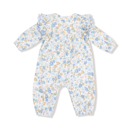 Sweet Rose Calico - L/S Romper