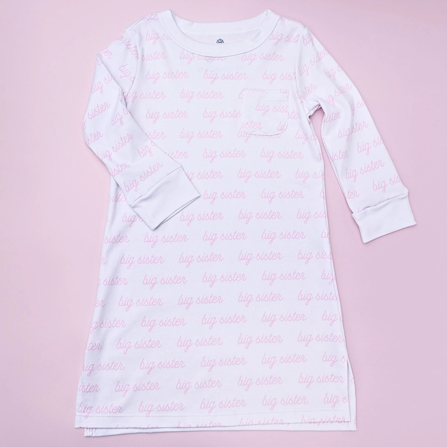 Big Sister Print LS Nightdress