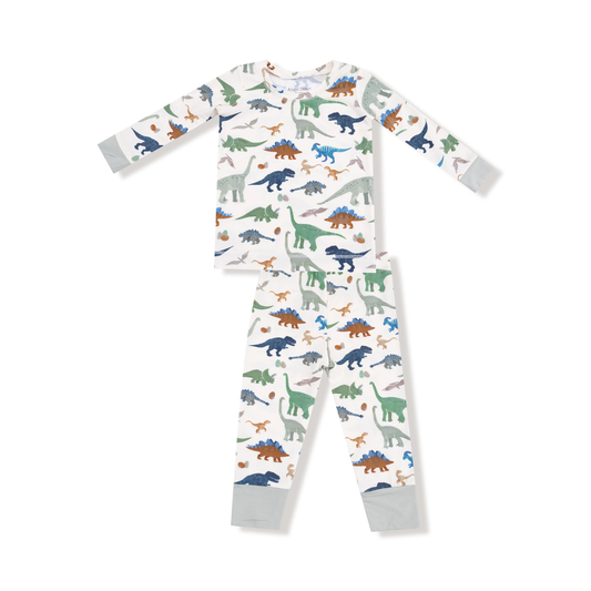 Washy Dinos L/S Lounge Set