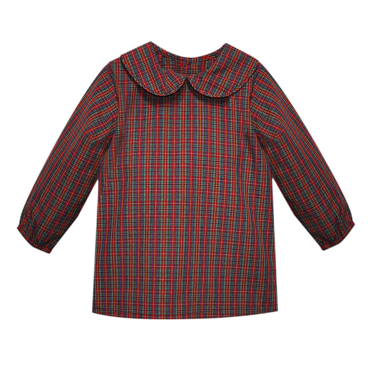 Teagan Shirt - Red Plaid