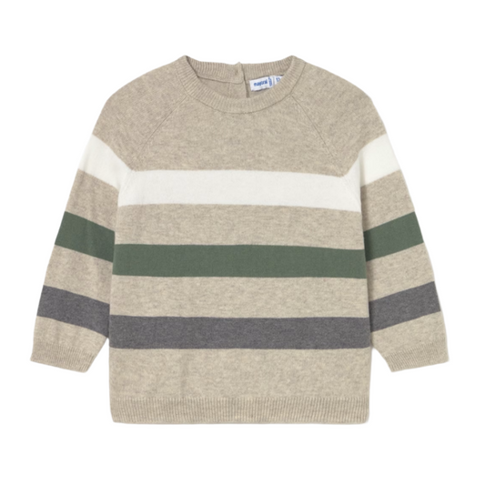 Colorblock Sweater - Chai