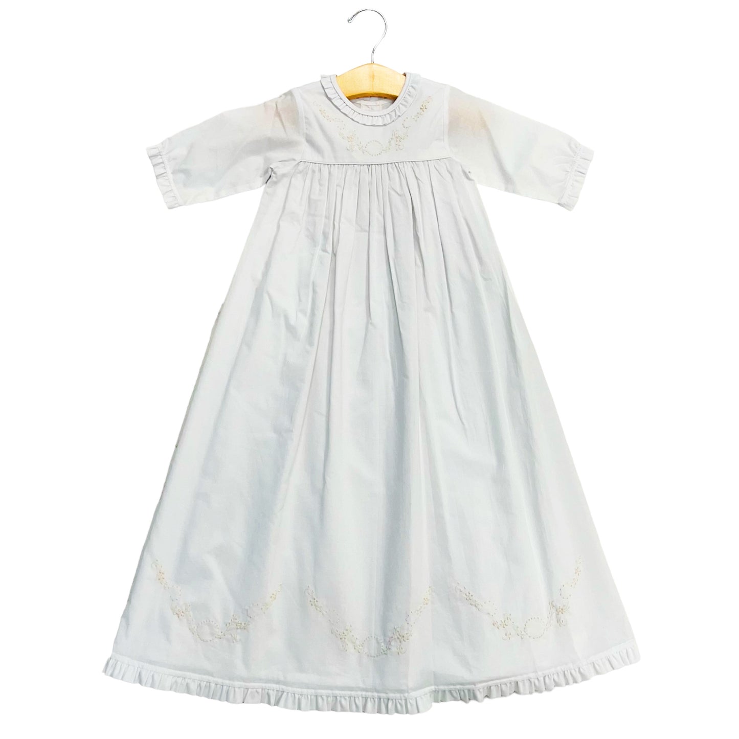 Girl's LS Christening Gown - 871