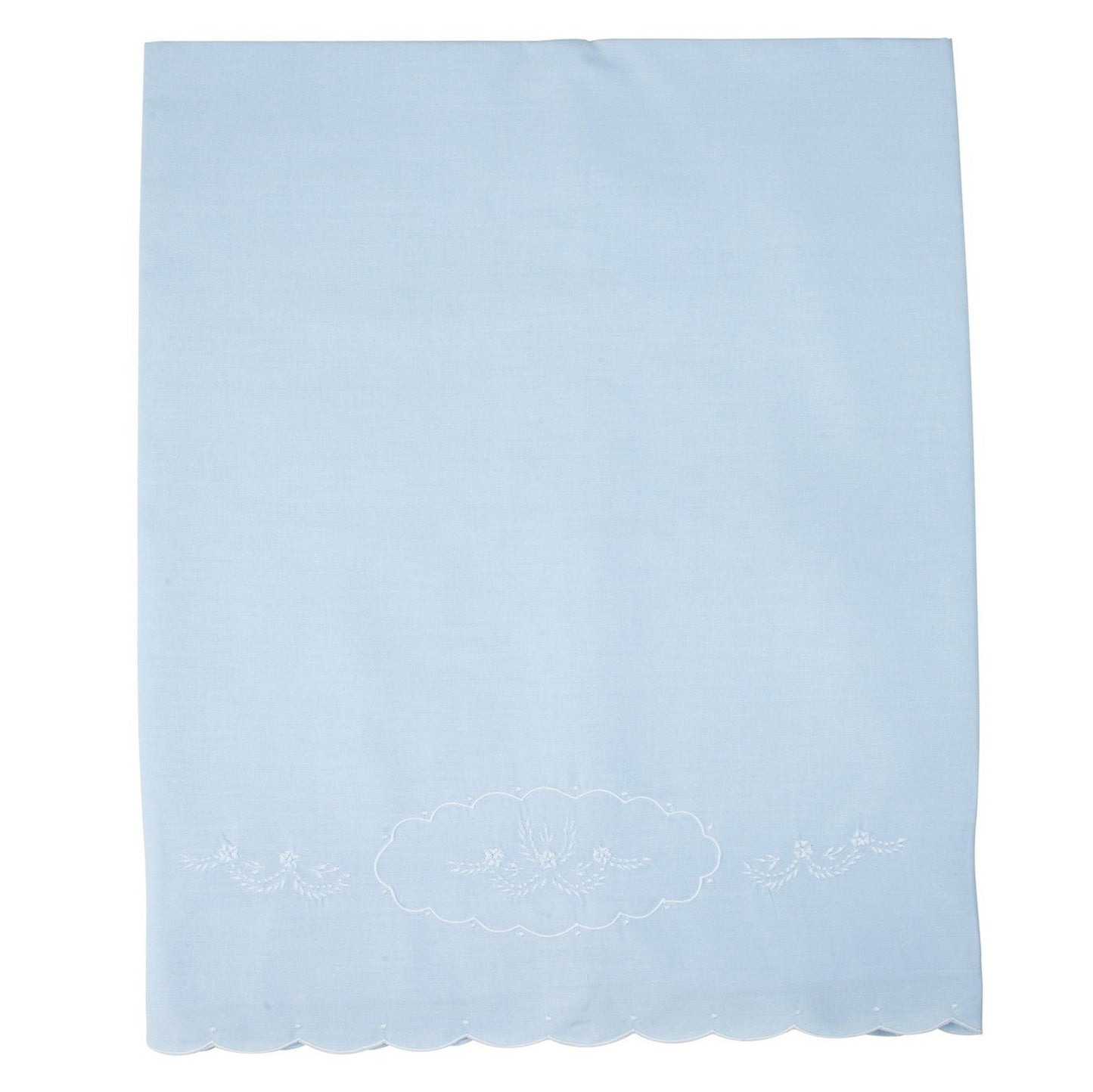 Scalloped Edge Receiving Blanket - 2302