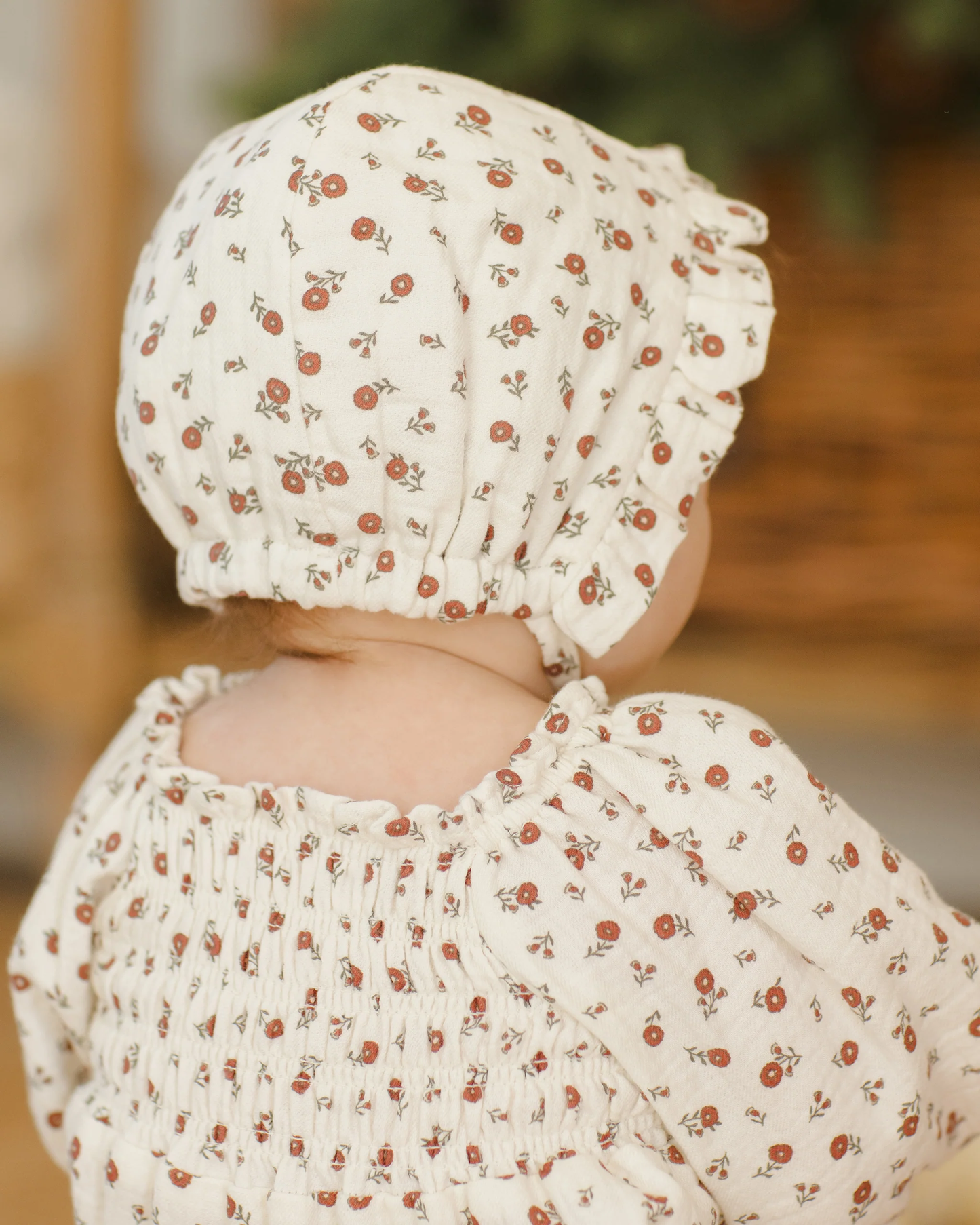 Eden Romper - Winter Ditsy