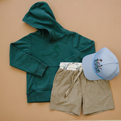 Levi Logo Hoodie - Mallard Green