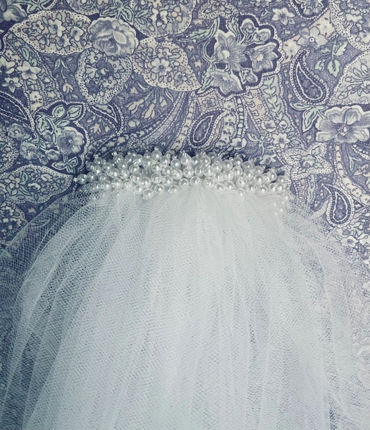 1st Communion Veil - Pearl Comb