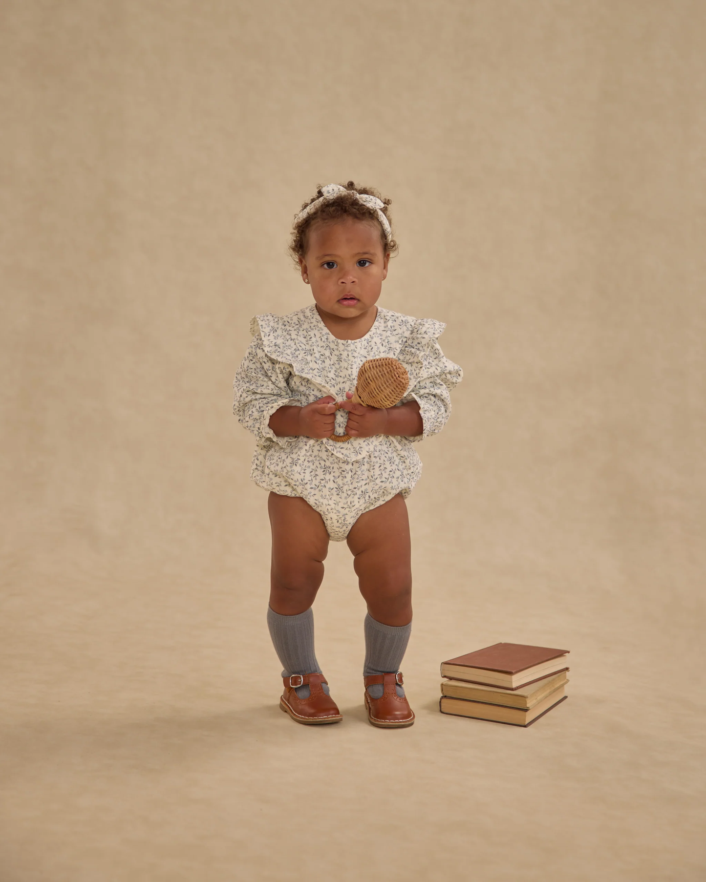 Winnie Romper - Blue Vines