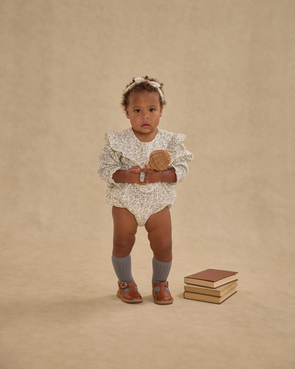 Winnie Romper - Blue Vines