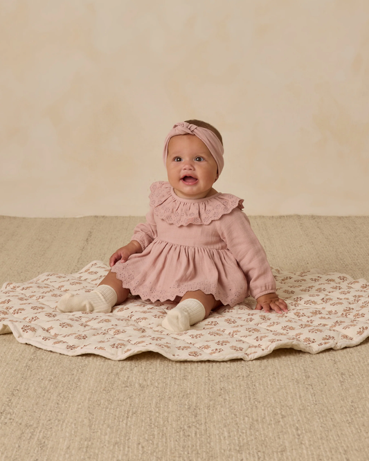 Thalia Romper - Rose