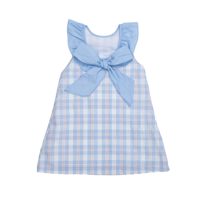 Ally Kole Dress - Pink/Blue Plaid