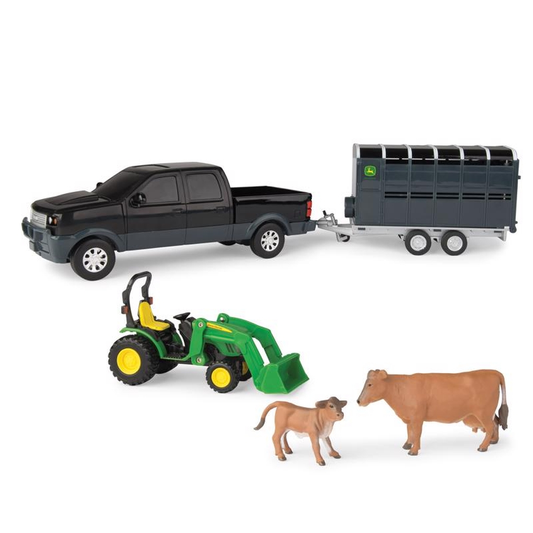 John Deere Animal Hauling Playset