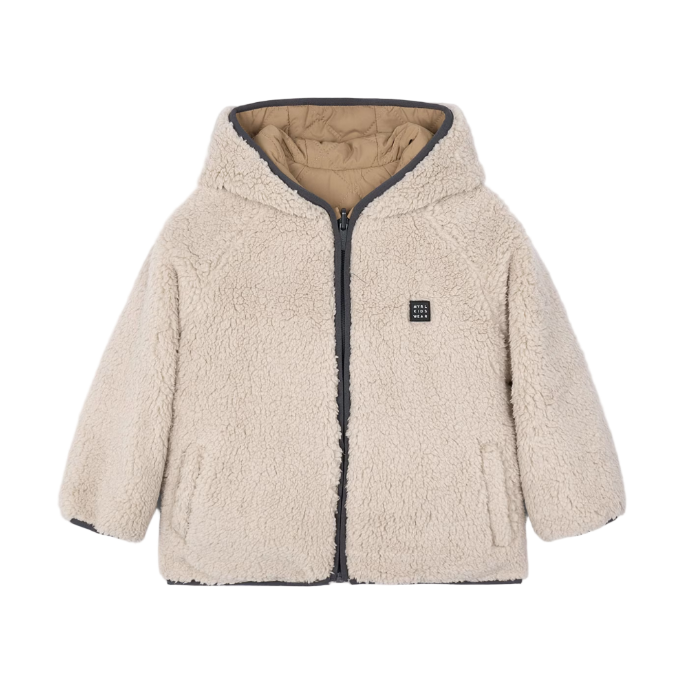 Reversible Sherpa Puffer Jacket